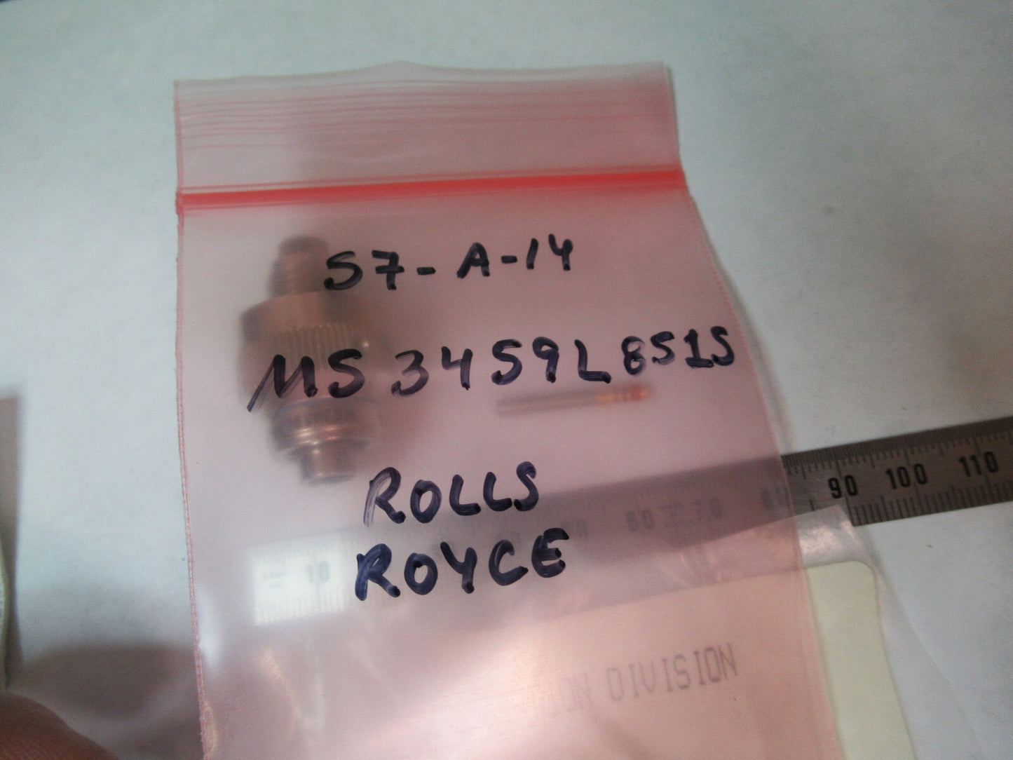 Aircraft Part MS3459L8S1S Amphenol Aerospace Connector Rolls Royce