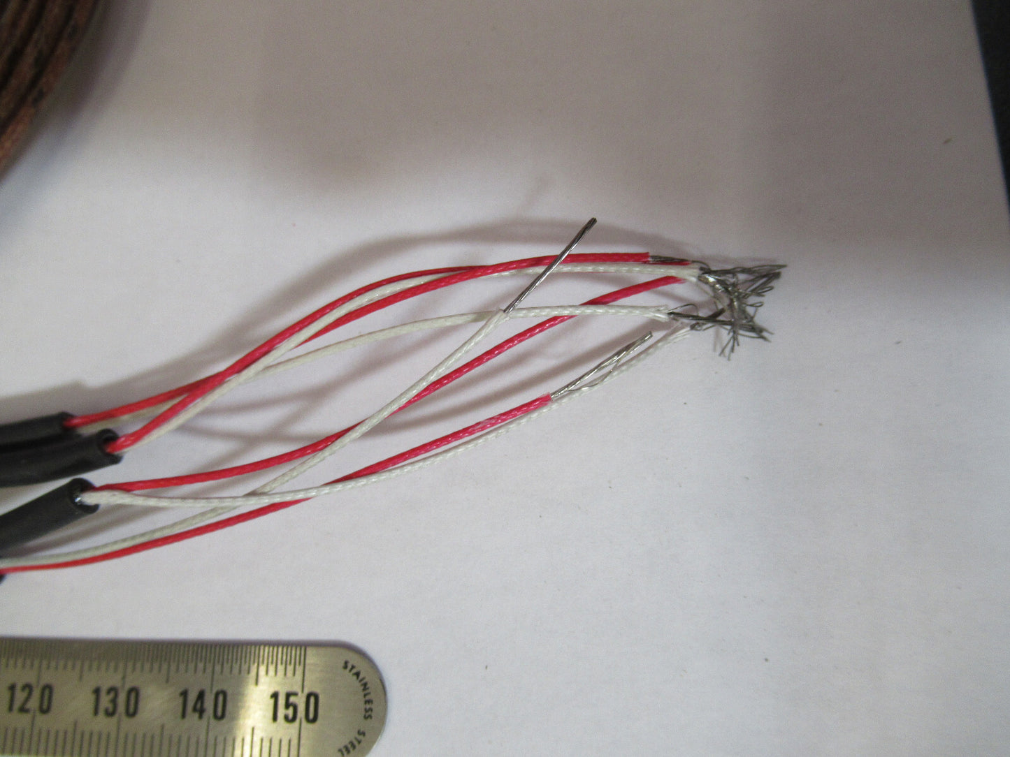 LOT 2 EA DUAL THERMOCOUPLE J TYPE PROBE TEMPERATURE SENSOR AS PICTURED T1-A-87