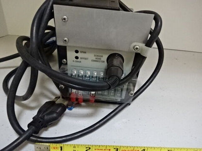 FOR PARTS KAMAN INSTRUMENTATION SENSOR + CONDITIONER SUPPLY AS IS #TB-4