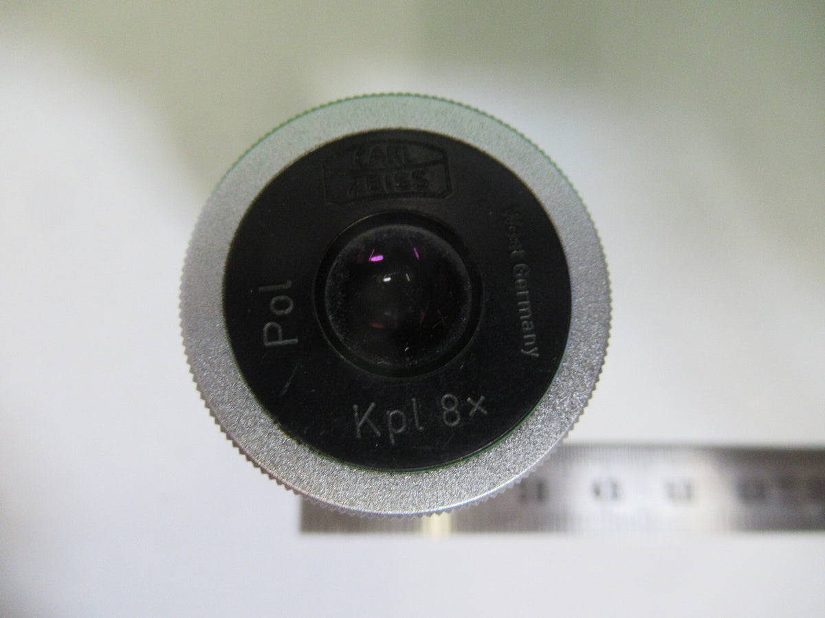 Microscope Part Carl Zeiss AG Eyepiece Ocular Kpl 8X Pol Lens