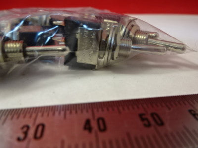 LOT 9 EA TEMPORARY SWITCH MINI TOGGLE 6A 125V NICE &6-A-21