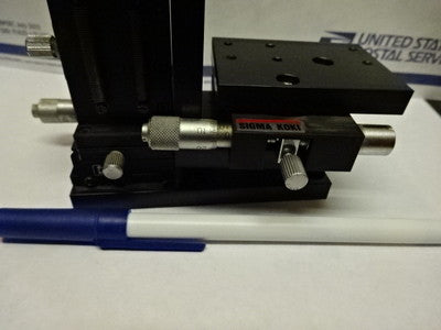 Optical Sigma Koki Stage Rotation Xyz Micrometer Laser Optics