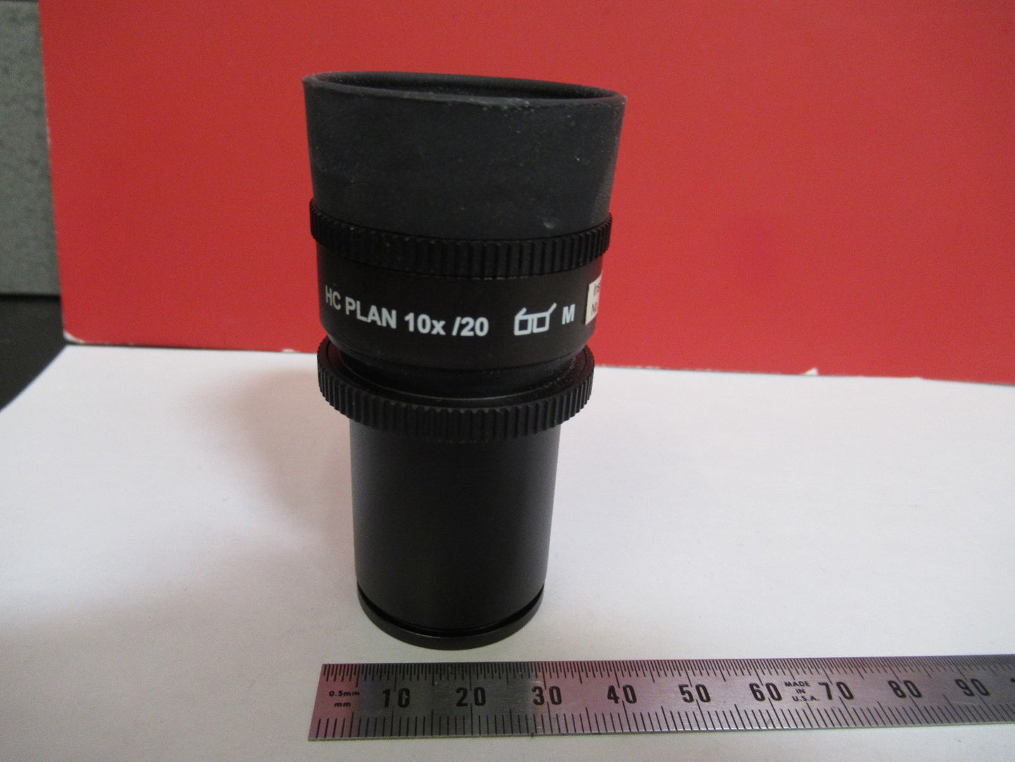 LEICA LEITZ GERMANY DMRB  EYEPIECE 507802 MICROSCOPE PART AS PICTURED T7-A-80