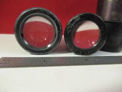 FOR PARTS LOT EYEPIECES OCULAR LENSES OPTICS MICROSCOPE PART AS PICTURED #13-30
