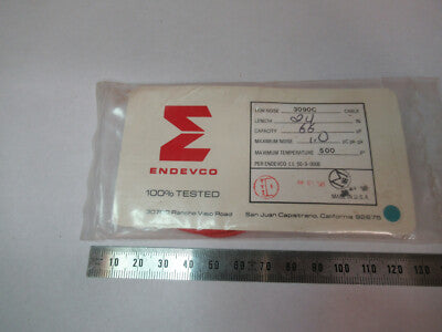 PCB Endevco Low Noise Cable 24in 3090C for accelerometer