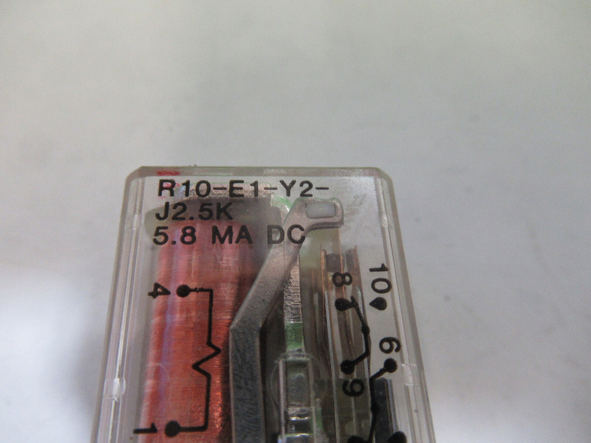 Relay Electric R10-E1-Y2-J2.5K Amf Potter & Brumfield