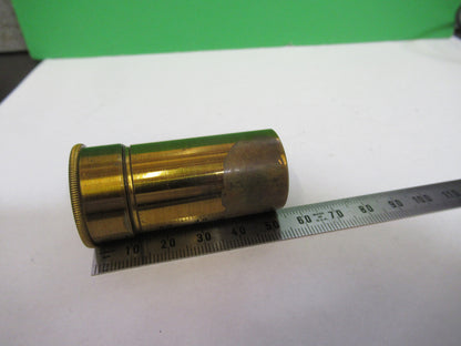 ANTIQUE REICHERT BAKER 8mm OBJECTIVE RARE MICROSCOPE PART AS PICTURED R2-B-22
