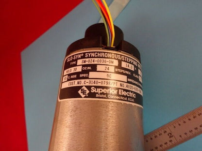 SLO-SYN SUPERIOR ELECTRIC MOTOR STEPPING AS IS #65-A-08