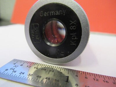Carl Zeiss AG Pol Kpl 8X Eyepiece Ocular Optics Microscope Part AS Picture