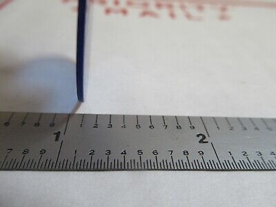 WILD HEERBRUGG SWISS BLUE CLEAR FILTER MICROSCOPE PART OPTICS &12-A-122