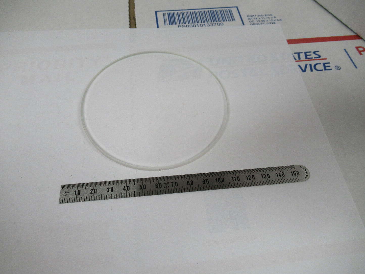 MIL SPEC OPTICAL FLAT COATED BK7 GLASFENSTER LASEROPTIK WIE ABGEBILDET W1-A-15