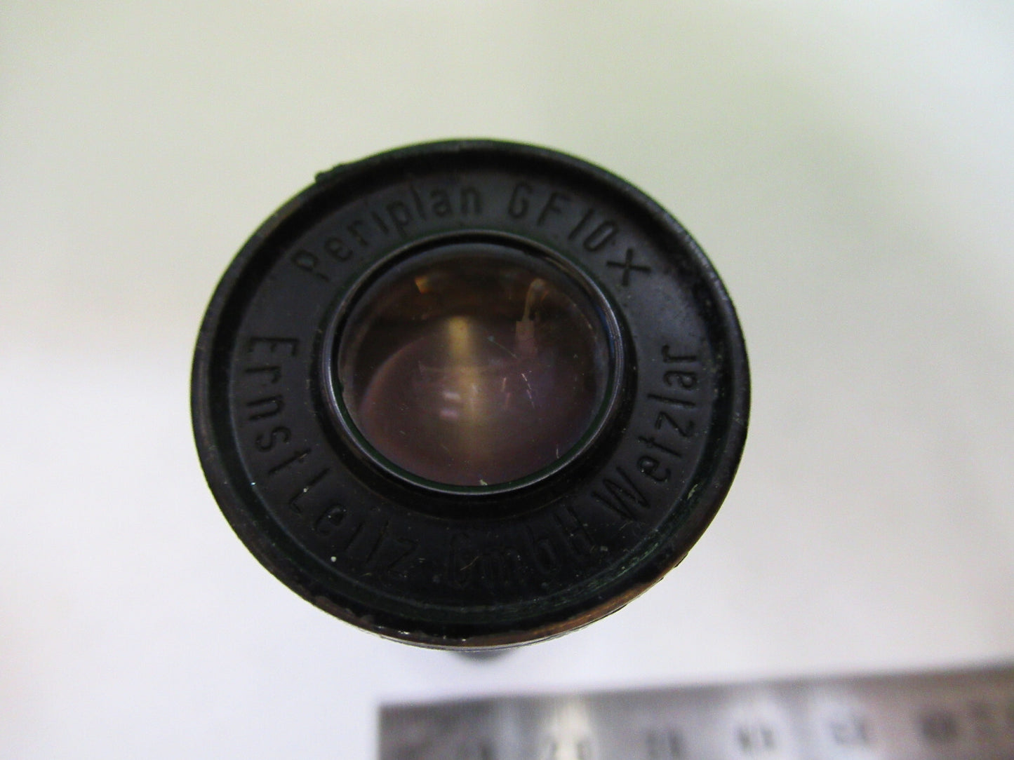 LEITZ WEZTLAR EYEPIECE GF10X OPTICS MICROSCOPE PART AS PICTURED X4-A-41