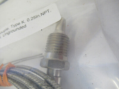 OMEGA THERMOCOUPLE TYPE K STAINLESS STEEL WELL PROBE  AS PICTURED #2-FT-13