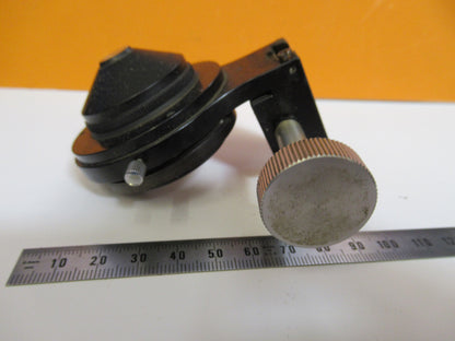BAUSCH LOMB CONDENSER + IRIS + HOLDER MICROSCOPE PART AS PICTURED Y2-A-26