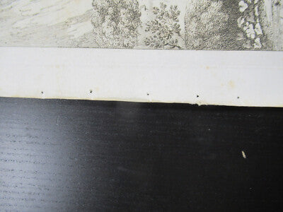 ANTIQUE ETCHING ITALIA ROME CIRCA 1810 GASPARD DUGHET PIETRO PARBONI AS PIC ii