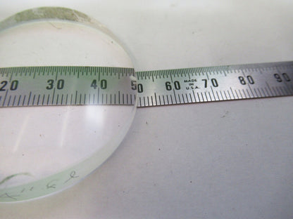 OPTICAL LENS ANAMORPHIC OPTICS 4" FL chip pn edge AS PICTURED 18-FT-48