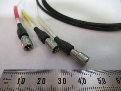 4 Feet Triaxial Cable 1/4-28 jto 10-32 for Piezo Accelerometer Pictured