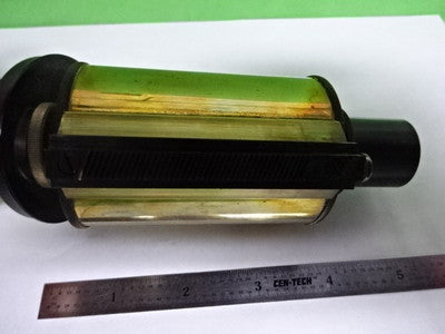 MICROSCOPE PART BRASS SPENCER VINTAGE TUBUS + NOSEPIECE AS IS #B2-M-18