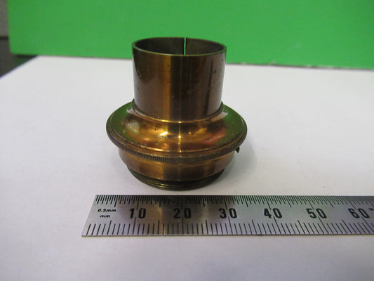 Antique Brass Eyepiece Holder Unknown Microscope Part