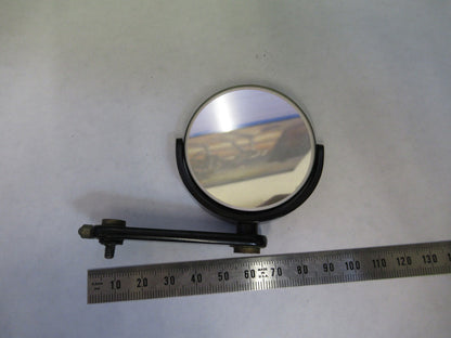 ANTIQUE BAUSCH LOMB MIRROR ASSEMBLY MICROSCOPE PART OPTICS AS PICTURED S1-B-09