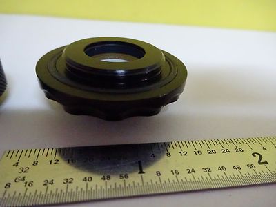 Microscope Part Polyvar Camera Lens S61207 + Cover Reichert Leica