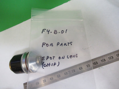 ZEISS OBJECTIVE POL 2.5X /160 POLARIZATION MICROSCOPE PART AS PICTURED F4-B-01