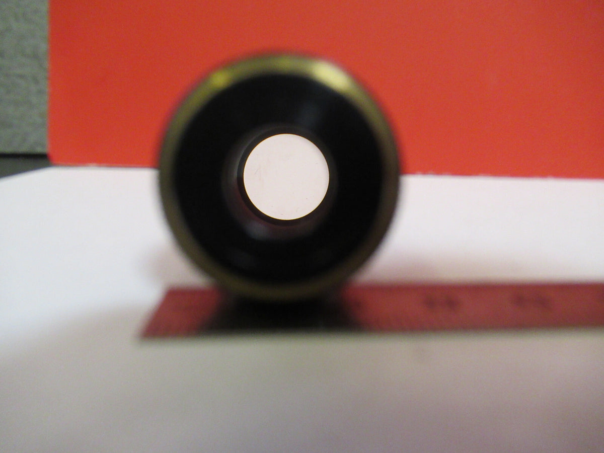 VINTAGE CARL ZEISS GERMANY 2.5X /160 OBJECTIVE MICROSCOPE PART AS PICTURED Q2-91