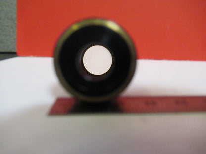 VINTAGE CARL ZEISS GERMANY 2.5X /160 OBJECTIVE MICROSCOPE PART AS PICTURED Q2-91