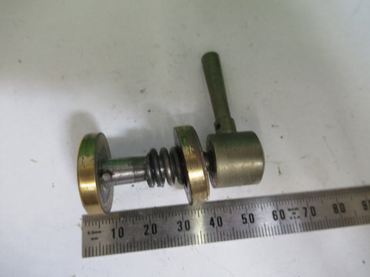 Antique Microscope Part Ernst Leitz Germany Brass Spanner Nuts