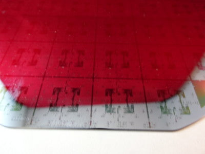 COLLECTABLE SEMICONDUCTOR WAFER SILICON WITH COMPONENTS NICE AS IS #83-A-20