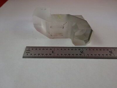 MICROSCOPE PART OPTICAL REICHERT AUSTRIA WEIRD PRISM OPTICS AS IS #U2-C-81
