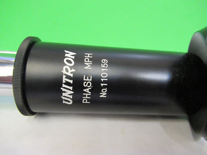 UNITRON MPH JAPAN TUBUS QUAD NOSEPIECE MICROSCOPE PART AS PICTURED U8-A-14