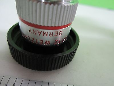 MIKROSKOPTEIL OBJEKTIV LEITZ DEUTSCHLAND 5X NPL INFINITY OPTICS AS IS BIN#S9-11