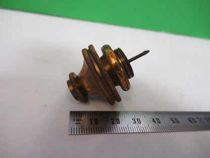 BAUSCH LOMB ANTIQUE BRASS SPRING ADJUST MICROSCOPE PART AS PICTURED Y4-FT-84