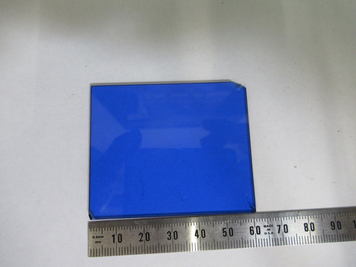 Bausch & Lomb Glass Blue Glass Filter Microscope Part