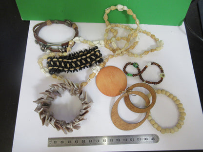 LOT JEWELRY FANTASY HANDMADE WRISTBAND NECKLACE ETC AS PICTURED X4-A-65
