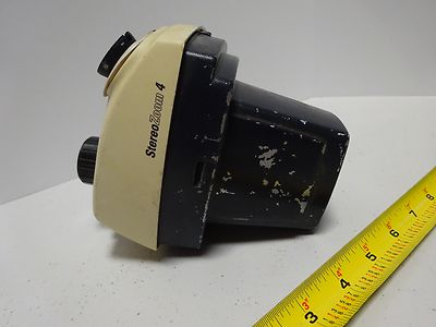 Microscope Stereo Head Leica Stereozoom 4 Optics AS IS