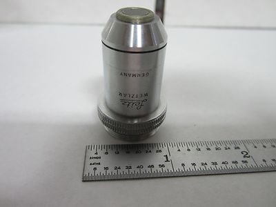 Microscope Part Ernst Leitz Wetzlar Germany Objective 12.5X Optics