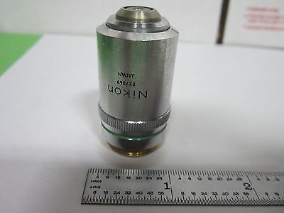 MIKROSKOPTEIL OBJEKTIV DIC MPLAN NIKON JAPAN 20X OPTICS AS IS BIN#N7-70-N