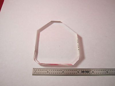 LARGE SYNTHETIC QUARTZ SLAB SINGLE CRYSTAL #1-7-7  BIN#1