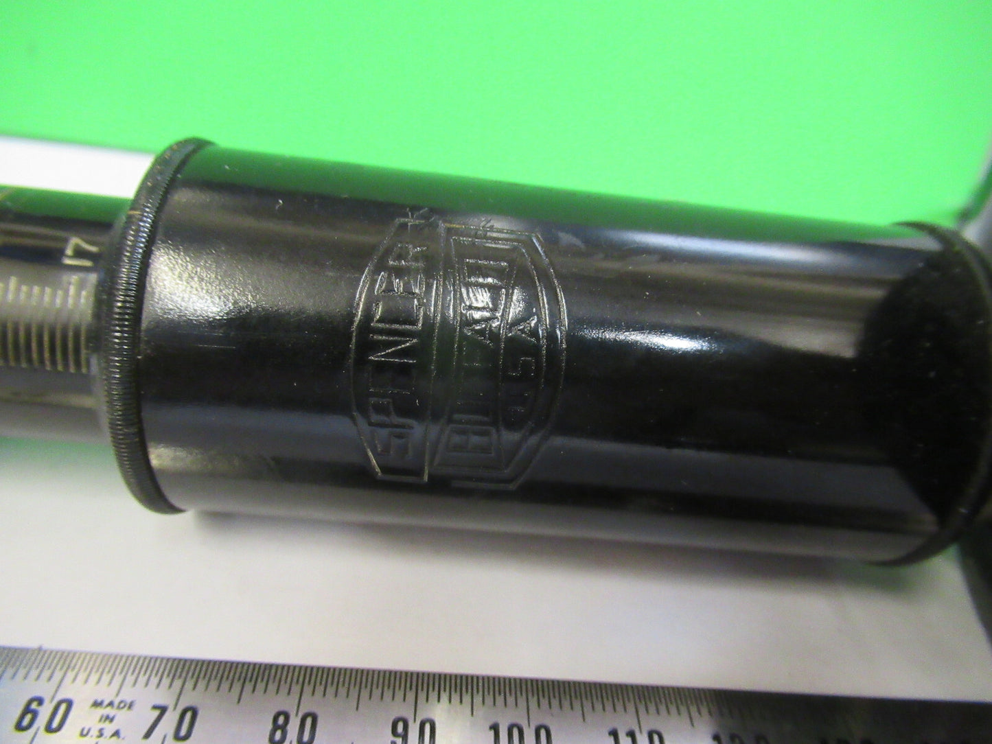VINTAGE SPENCER TUBUS + NOSEPIECE STAGE MICROSCOPE PART AS PICTURED &R4-A-05