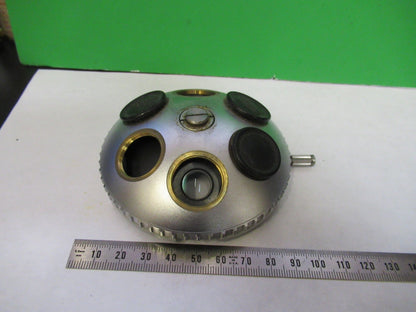 ZEISS GERMANY SEXTUPLE NOSEPIECE  471710 MICROSCOPE PART AS PICTURED T2-A-23