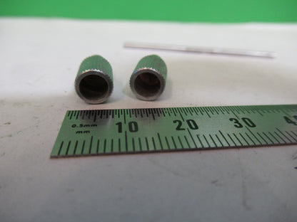 UNITRON JAPAN POL SCREWS for POLARIZATION MICROSCOPE PART AS PICTURED &Z1-A-145