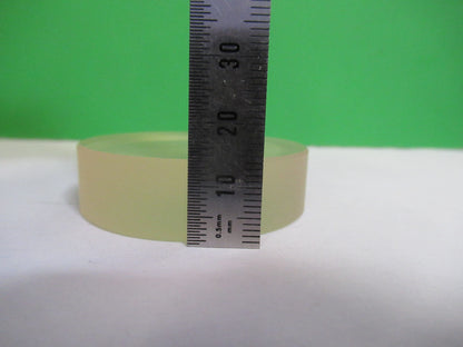 EDMUND OPTICAL FLAT 2" DIA 1/10 WAVE ZERODUR LASER OPTICS AS PICTURED &G2-A-23