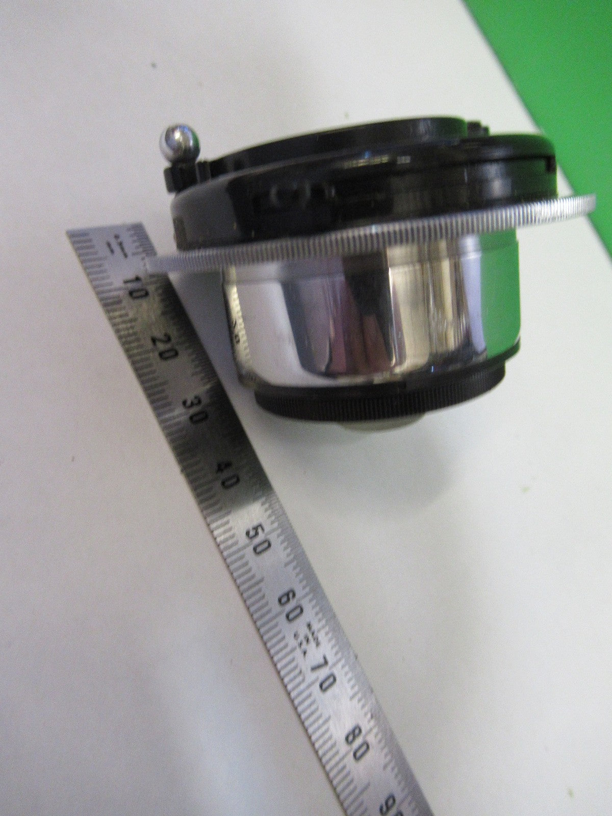 SEIBERT WETZLAR CONDENSER + IRIS OPTICS MICROSCOPE PART AS PICTURED U9-A-27