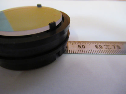 LEICA LEITZ DMRB FILTER + IRIS DIAPH OPTICS MICROSCOPE PART AS PICTURED S4-B-26