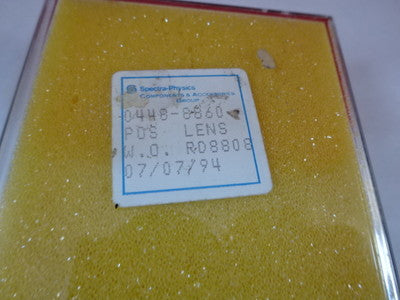 OPTICAL SPECTRA PHYSICS COATED LENS LASER OPTICS AS IS #M2-B-08