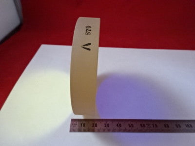 OPTICAL FLAT ZERODUR DICHROIC MIRROR 1/10 WAVE LASER OPTICS AS PICTURED &6-A-24