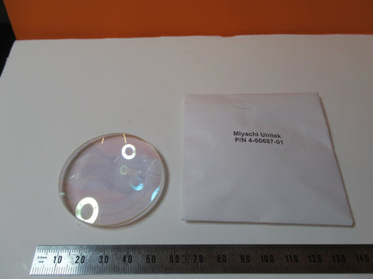 Optical Lens Bi Convex Miyachi Unitek 4-60687-01 Optics