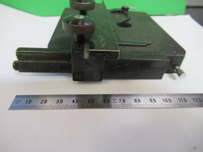 Antique Spencer Lens Co. Xy Stage Table Microscope Part Optics Old